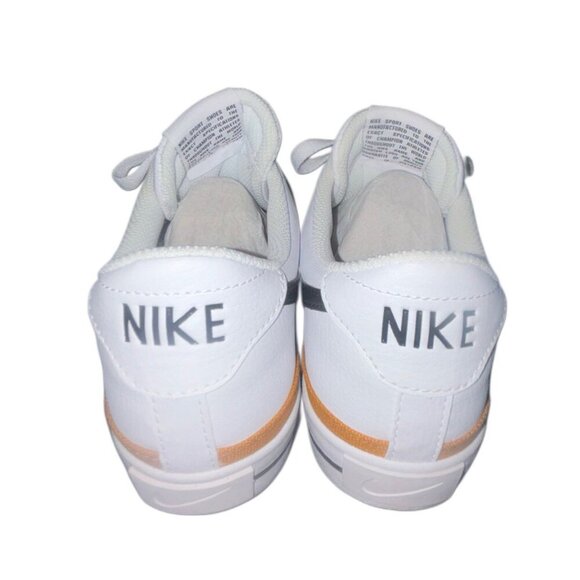 Nike Mens Court Legacy Next Nature White Desert Ochre Low Sneaker Shoe, Size 10 - Picture 3 of 5
